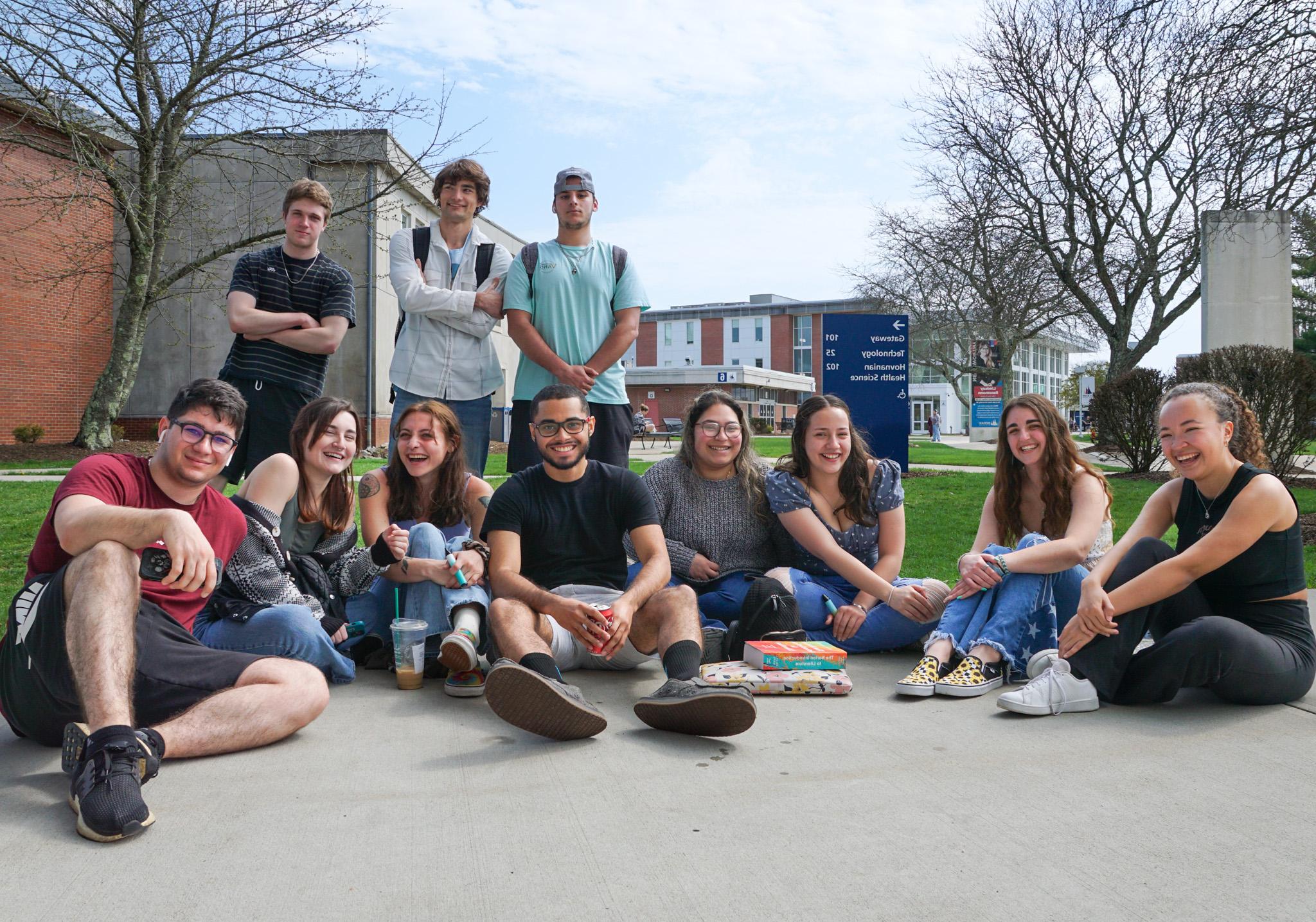 group photo of students